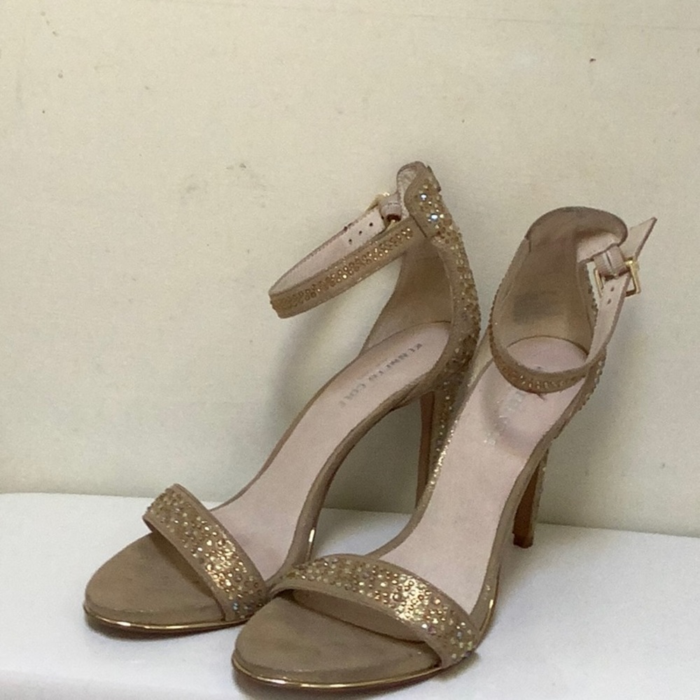 Kenneth Cole New York golden heels